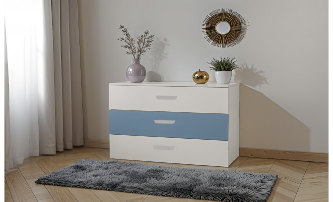 Skapis Lumio 2D2S NIEBIESKI MGLISTY